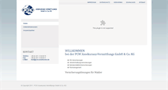 Desktop Screenshot of pcw-assekuranz.de